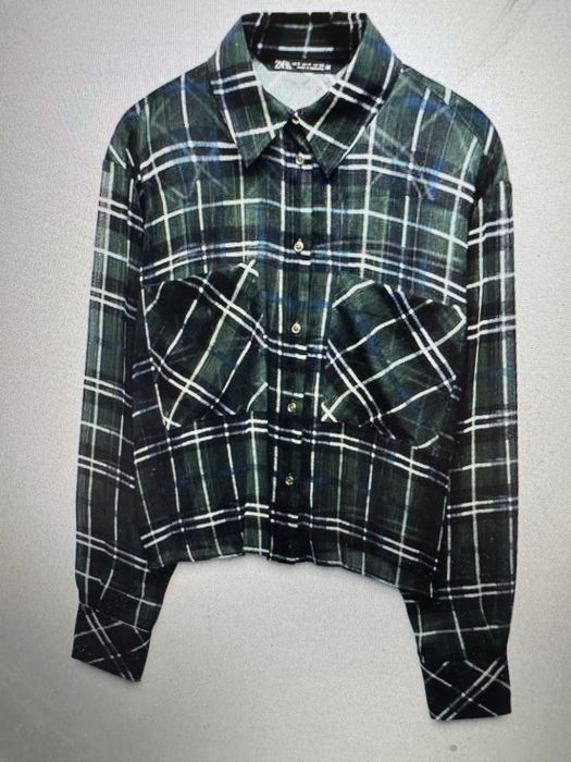 Коротка прозора сорочка ZARA
