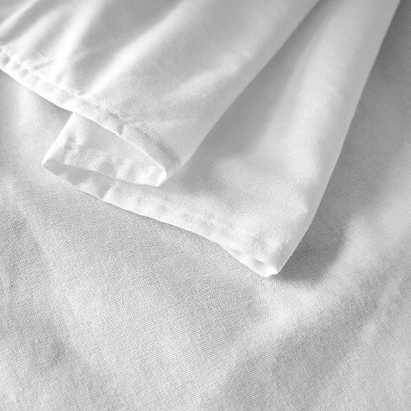 Tło FOTGRAFICZNE 300x600 cm DUŻE bawełniane materiałowe Gen BIAŁE