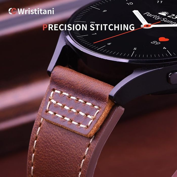 Skórzany pasek do smartwatcha 20 mm