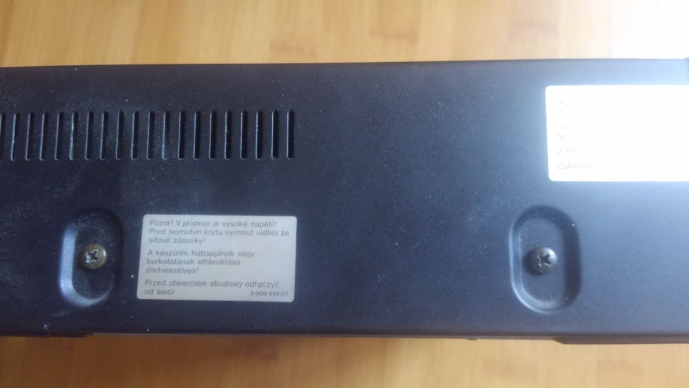 Відеомагнітофон sony slv - 236 ee оригінал