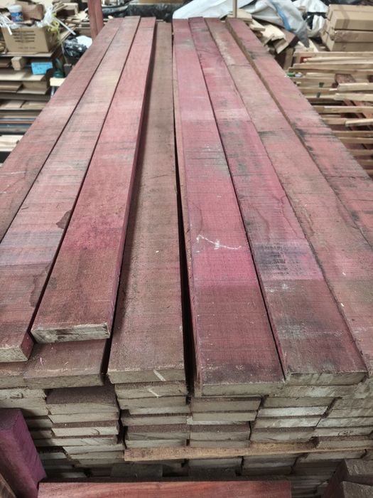 Amarant purple heart tarcica listwy deski 85x28mm drewno egzotyczne