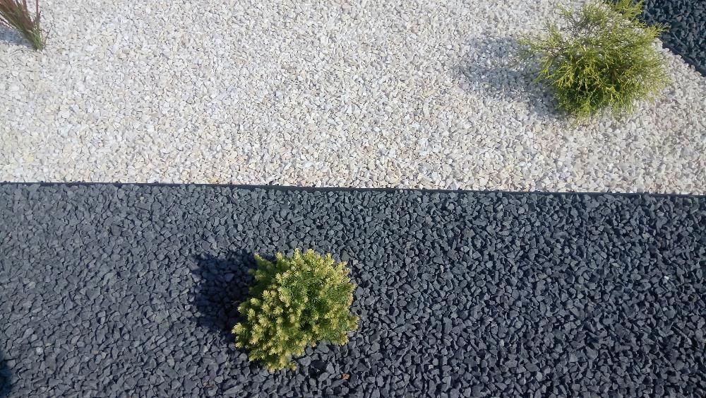 Grys czarny kamień ozdobny naturalny bazalt grafitowy z dostawą + głaz