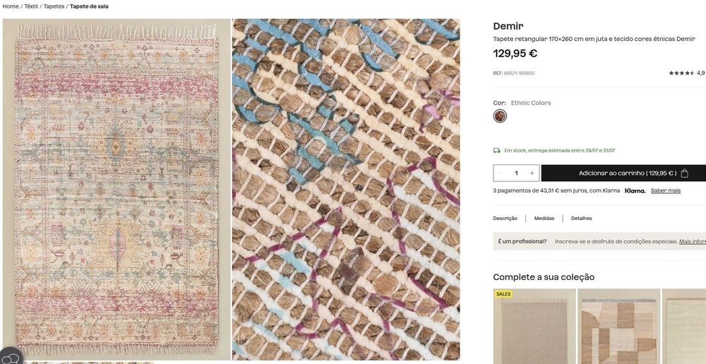 Large Rug / Tapete