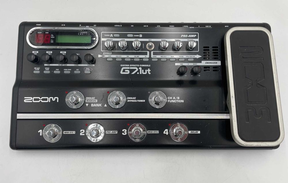Efekt gitarowy Zoom G7.1ut procesor multiefektowy i przedwzmacniacz gitarowy