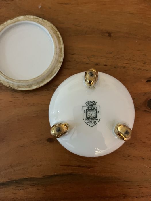 Caixinha porcelana Limoges