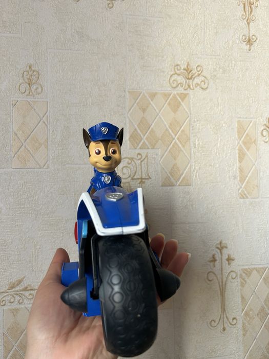Щенячий Патруль Мотоцикл Paw Patrol, Chase RC Movie Motorcycle