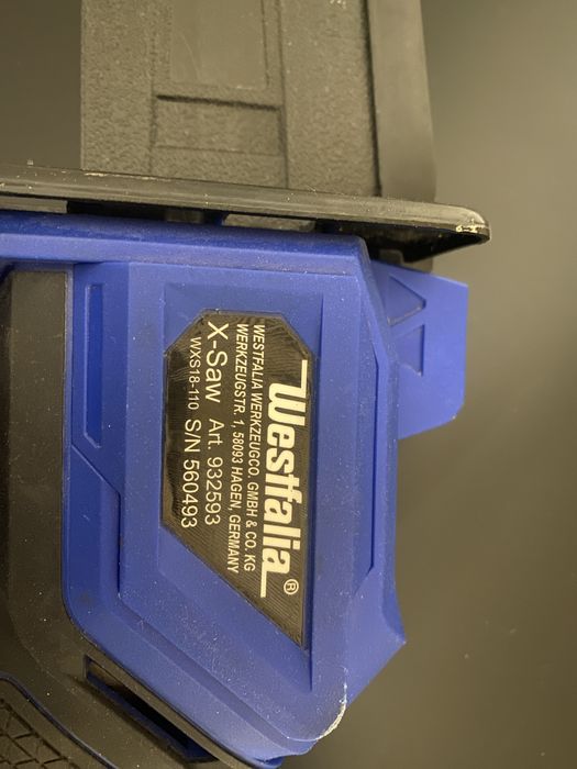 Piła łańcuchowa Westfalia na akumulatory Parkside