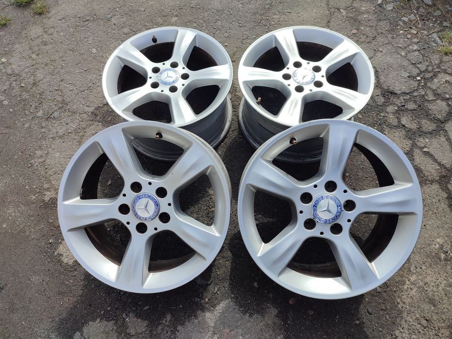 Оригінальні різноширокі дискі MERCEDES.R16,5/112et32,et31.8J.7J.