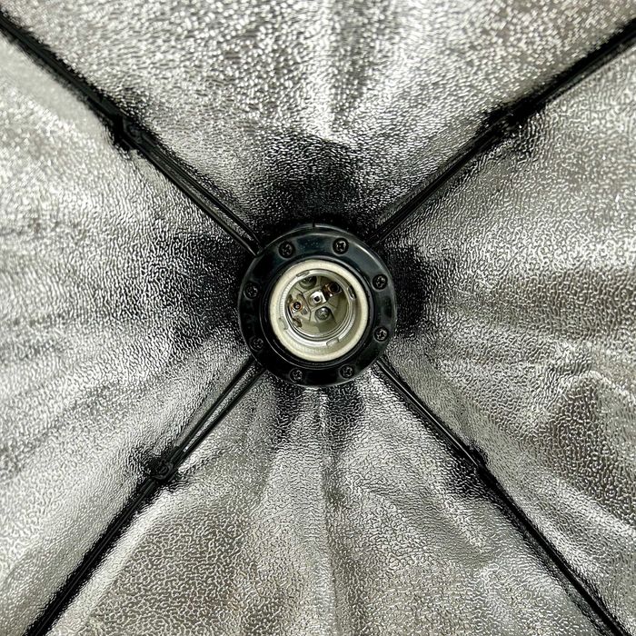 Lampa fotograficzna studyjna Softbox 40x40 cm z żarówką