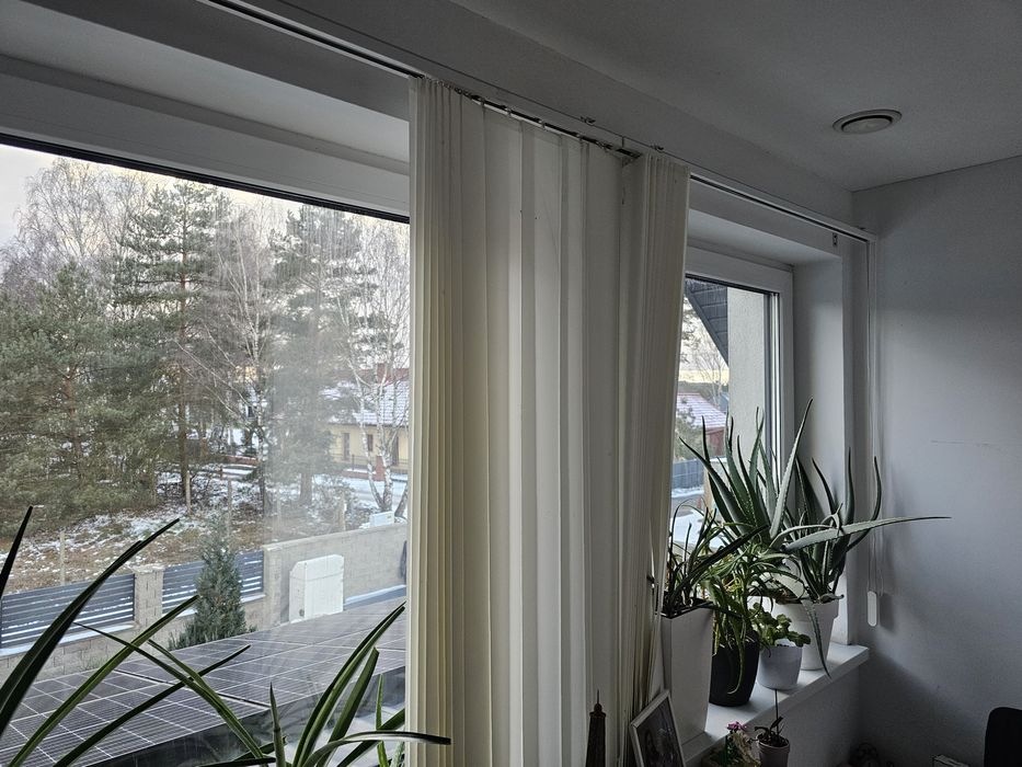 Rolety pionowe,  żaluzje