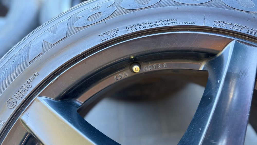 koła r18 235/50 5x120 bmw alufelgi felgi et35 8jx18h2