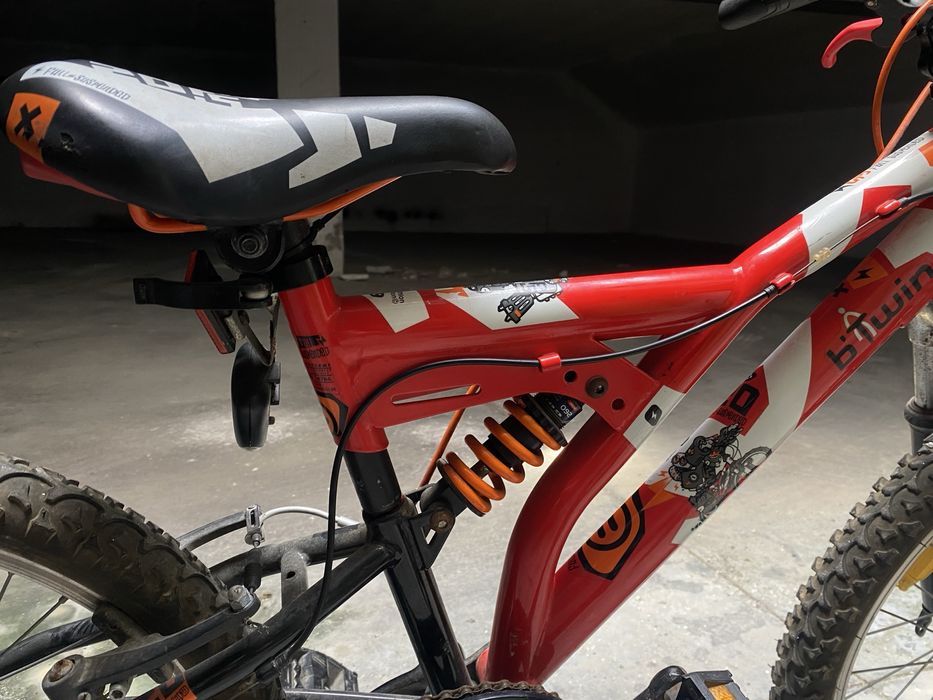 Bicicleta Montanha Full Suspensão F5 R20