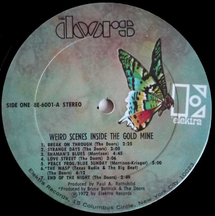 Doors	- - - - -	Weird Scenes Inside The Gold Mine	- - - - -	2 X LP