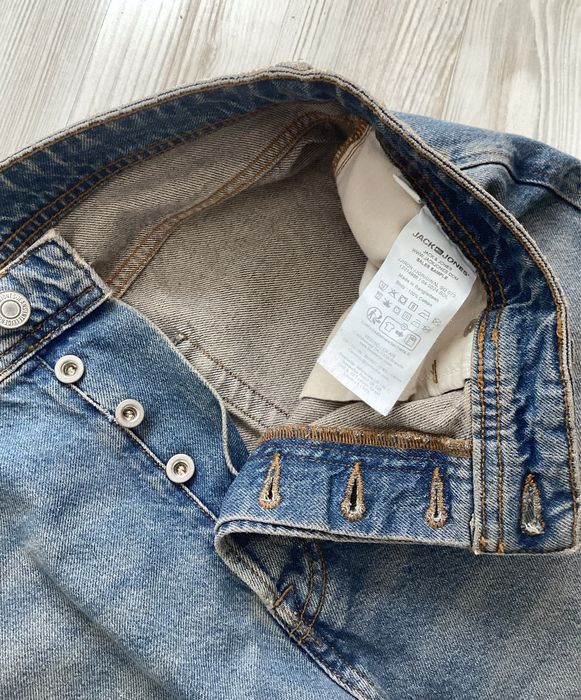 Нові сині чоловічі джинси  баггі Jack & Jones BAGGY / ALEX р.32