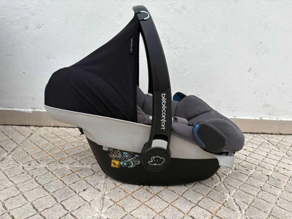 Set Carrinho de bebé  Quinny completo com extas