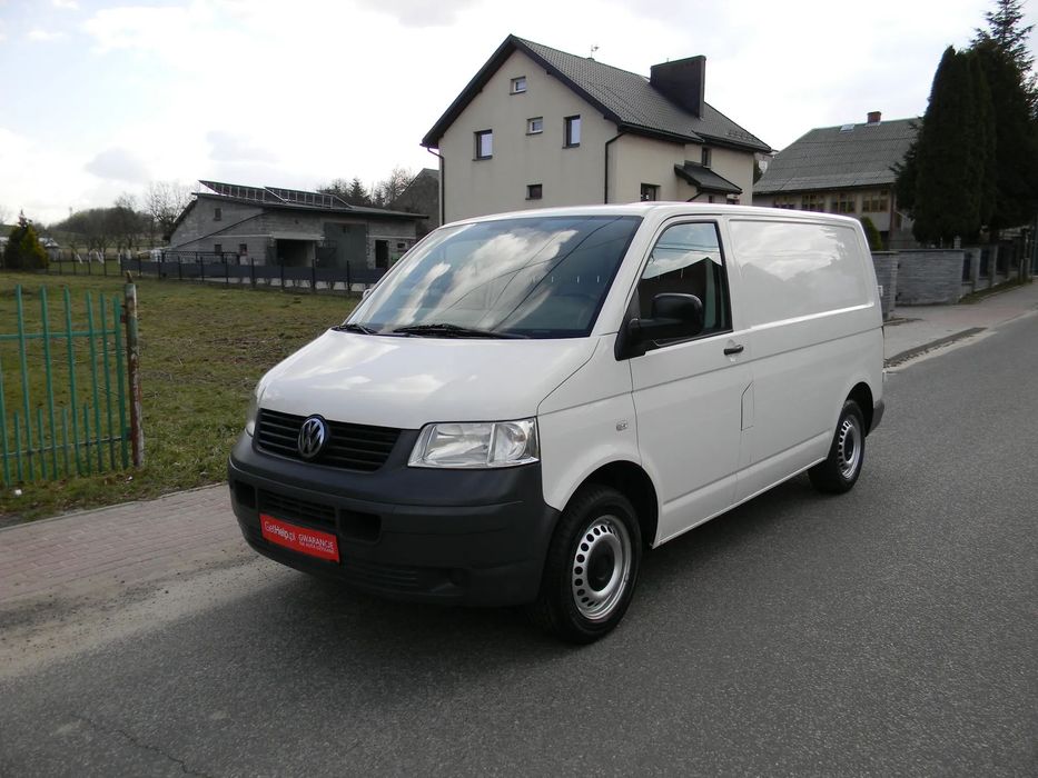 Volkswagen Transporter  T5-Klima 1.9TDI-Drzwi Skrzydełkowe Sprowadzony Zarejestrowany PL