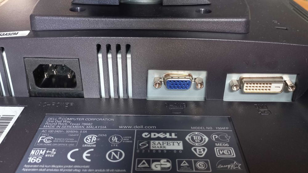 Монітор Dell 1504fp під ремонт/деталі