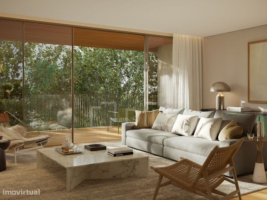 Apartamento T2 com jardim na Foz do Douro