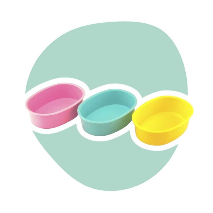 Sum-plast Karmidło owalne dla chomika 10,7x7,8x3,1cm