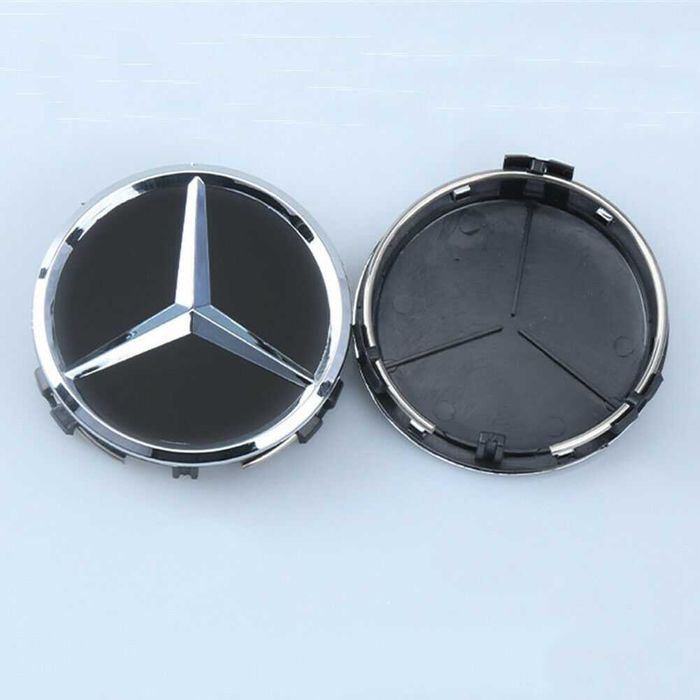 Kit 4 Centros jante Mercedes 60 e 75mm