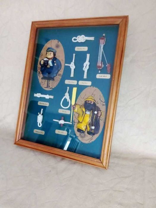 Quadro Nós Marinheiro - Decoração Náutica
