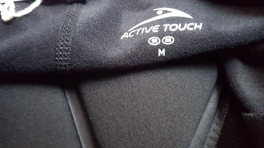 spodnie kolarskie,rowerowe długie  męskie rozm.M/L Active Touch