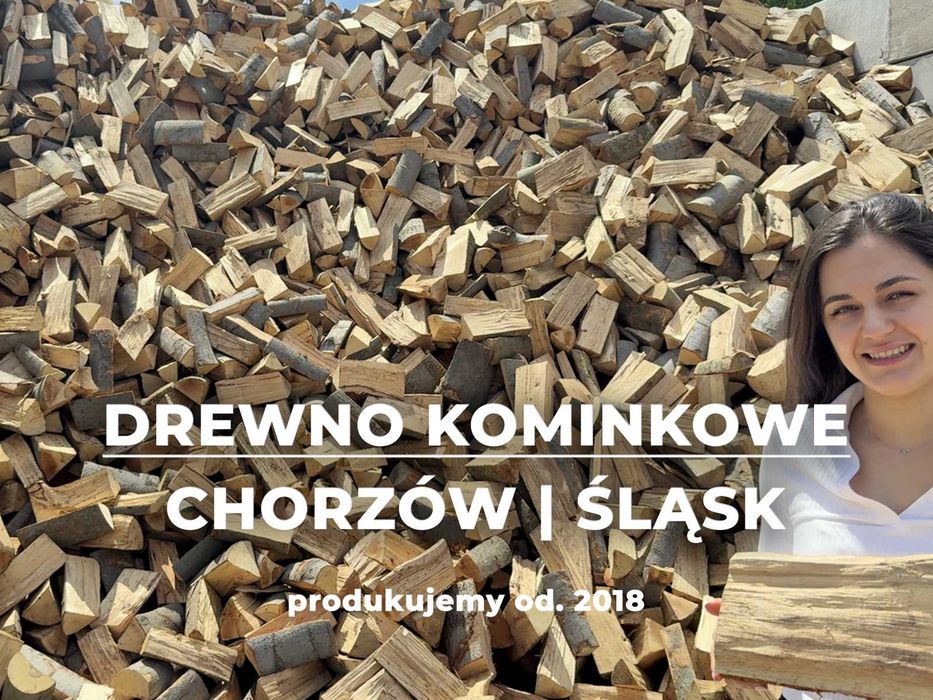 Drewno kominkowe opałowe BUK, DĄB, BRZOZA, GRAB luzem | na palecie