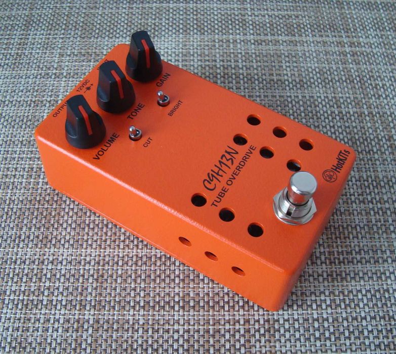 Efekt overdrive lampowy do gitary elektrycznej