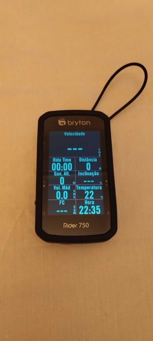 Bryton 750 com sensores cad/ vel