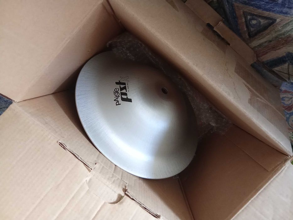 Prato de bateria pure Bell PaisteX -10 (novo)