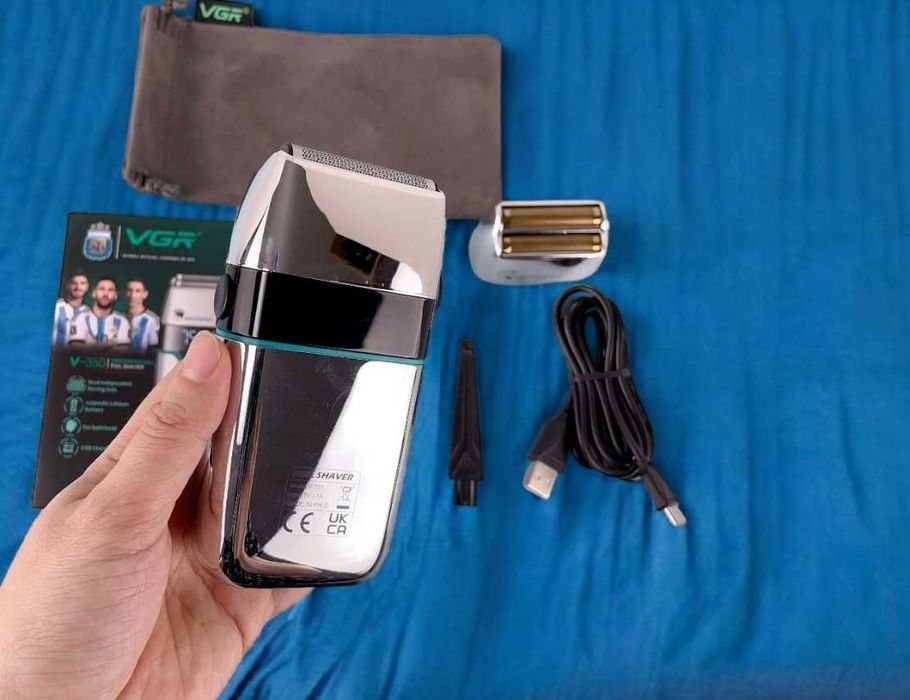 Електробритва чоловіча професійна бритва акумуляторна