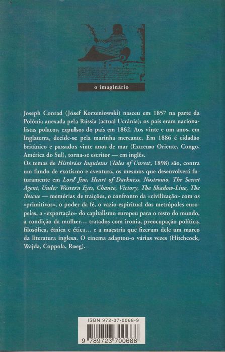 Histórias Inquietas - Joseph Conrad