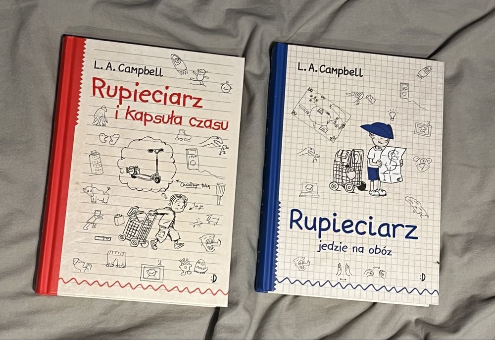 Ksiąrzki z seri rupieciarz