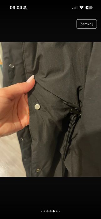 Plaszcz zimowy zara xs