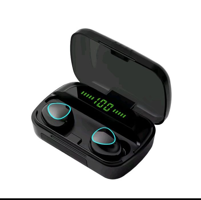 Безпровідні навушники True Wireless з павербанком Bluetooth 5.3