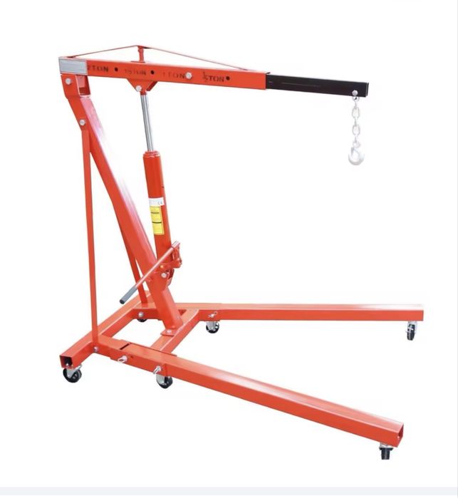 Guindaste dobrável de 2 toneladas ideal para motores