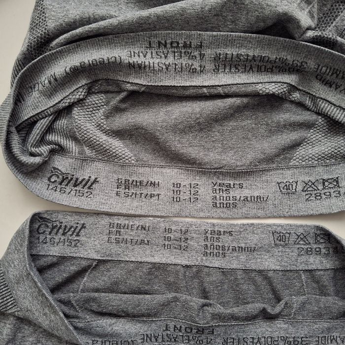 Bielizna odzież #termiczna #Crivit dla chłopca rozm. 146/152