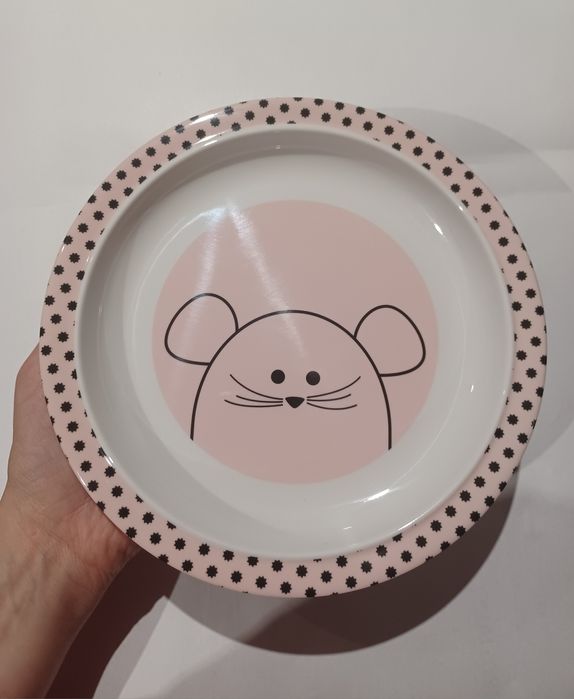 Talerzyk z melaminy Myszka Little Chum 21,5 cm