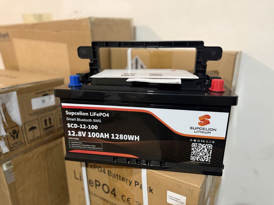 LifePo4 12V100Ah з BT гарантія 3 роки!