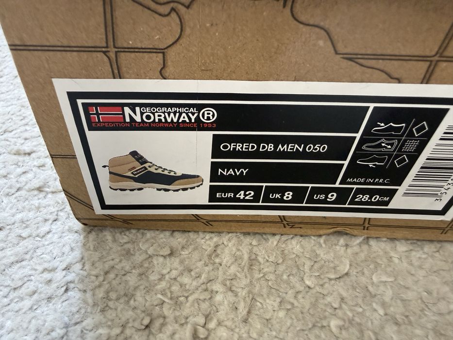 Geographical Norway Buty turystyczne 42