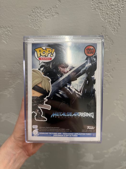 Funko pop metal gear rising raiden фанко поп