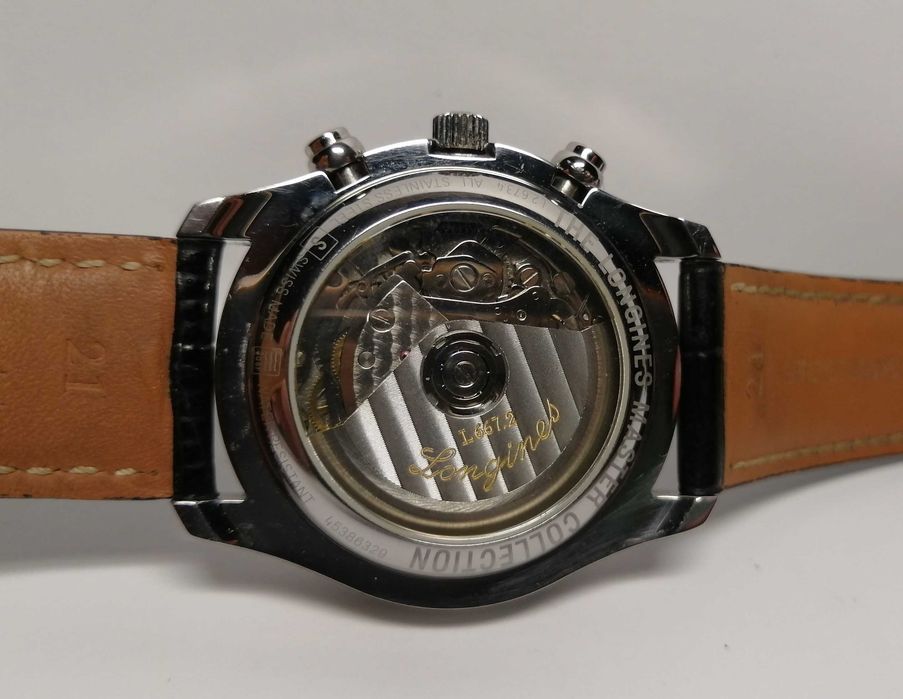 Швейцарские часы Longines L667.2 Механика. Хронограф