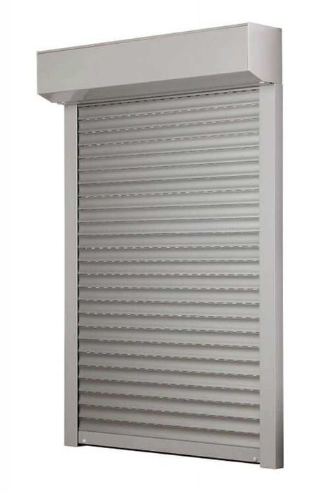 Roleta zewnętrzna antywłamaniowa 1100x1420mm, kolor biały, OKAZJA !!!