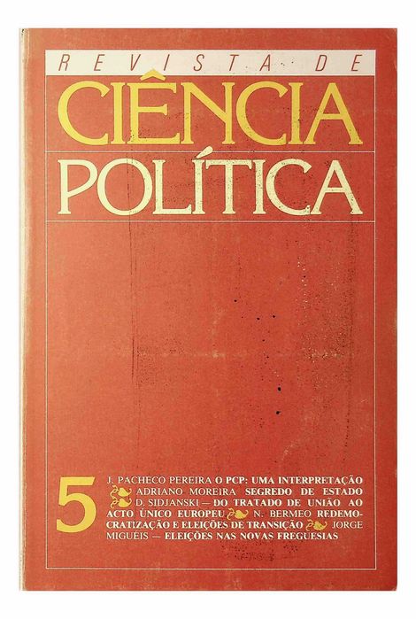 Revista de Ciência Política n.º 5