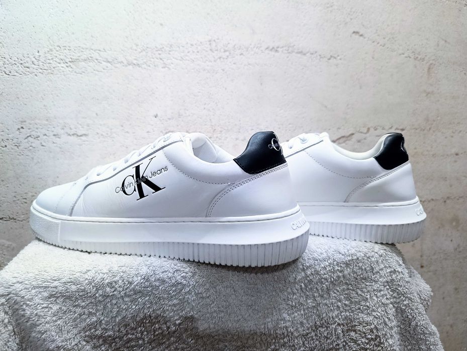 CALVIN KLEIN JEANS CHUNKY CUPSOLE Mono LTH r.44 skóra stan idealny