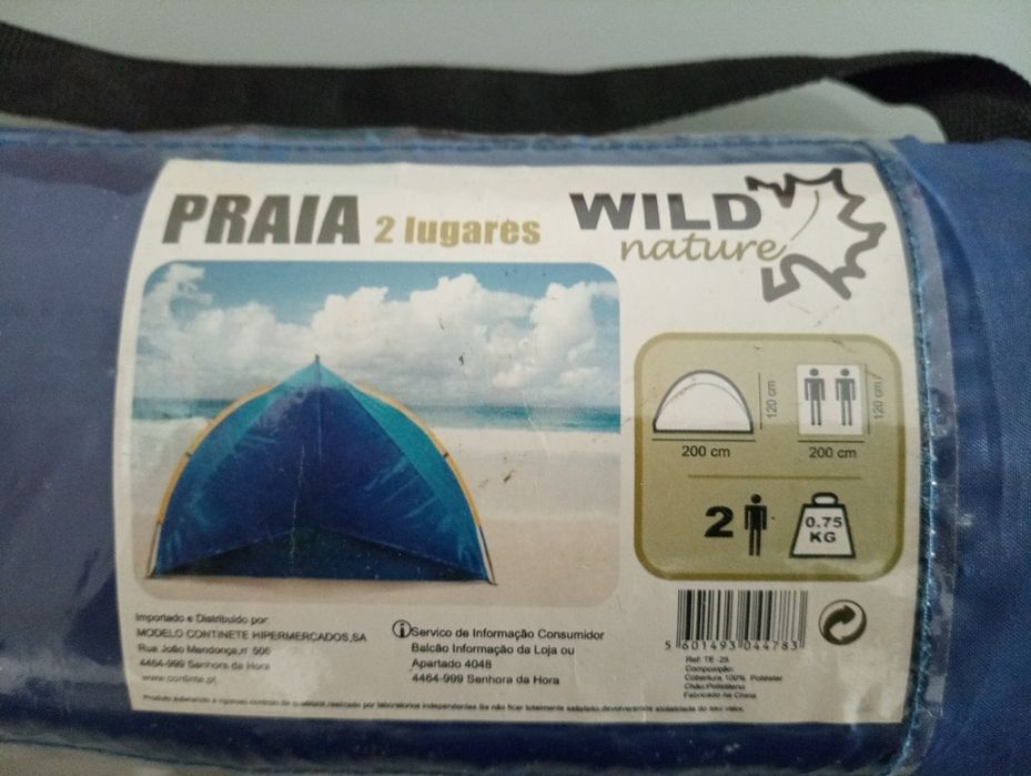 2 tendas/corta ventos - Praia - Usadas em muito bom estado*