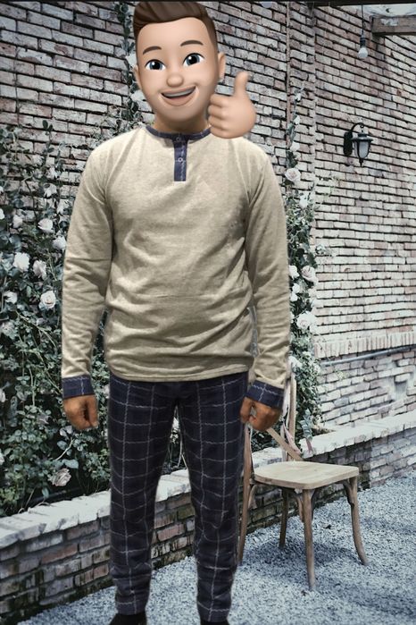 Мужская пижама домашний костюм