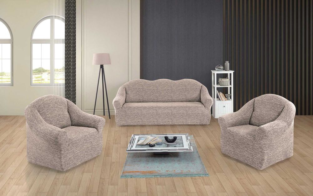 Хіт! Акція! Жакардовий чохол на диван крісла без спідниці чехол