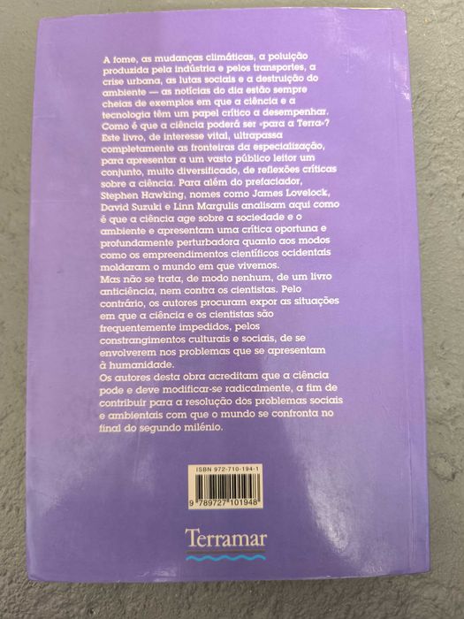 Ciência para a Terra – Wakeford & Walters (org.)