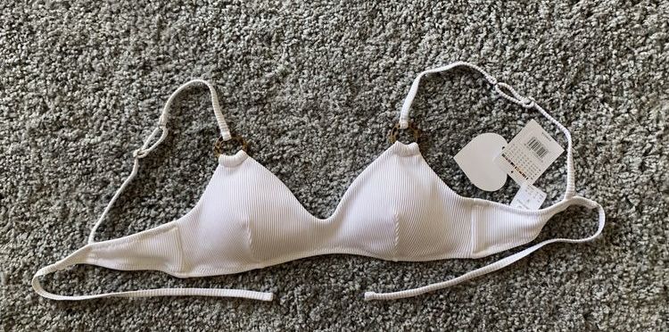 Camisolas prateada e dourada Zara / Bikini